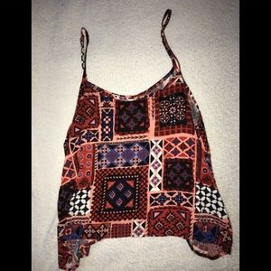 Patterned Tank Top